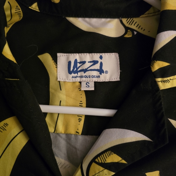 Banana Print Shirt Mens Small - Picture 4 of 8